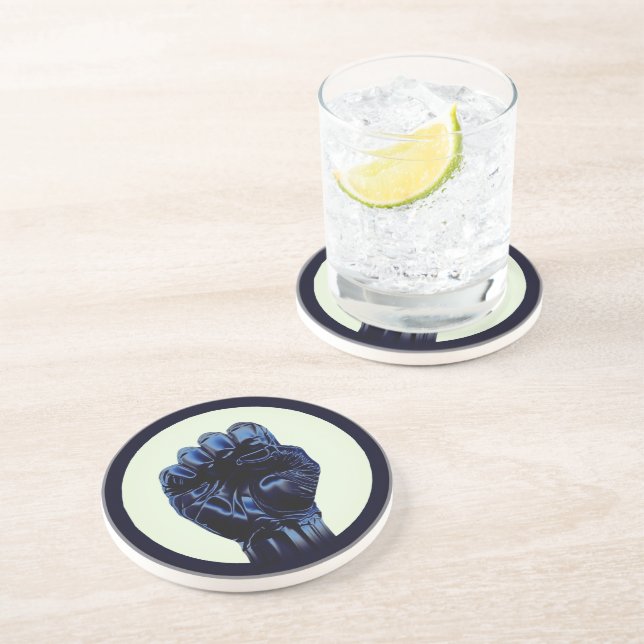 PEIXE PARA CIMA 2b Círculo Porta copos (Lateral)