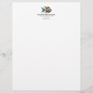 Peixe Pintado, Papel de carta De Aluguer De Férias