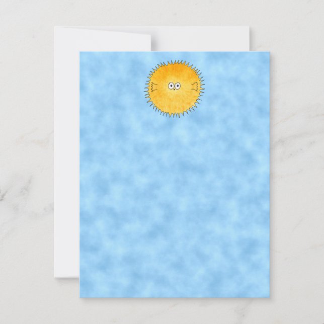 Peixe Porcupine. (Frente)