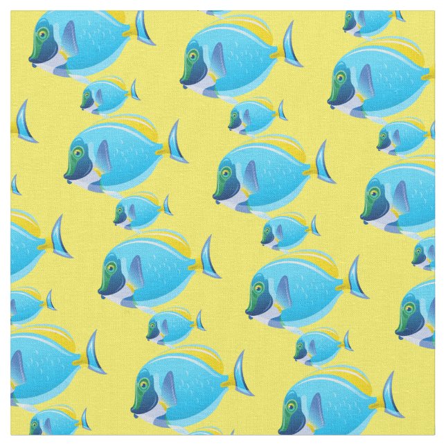 Peixe tropical de Tecido personalizado (Detalhe)