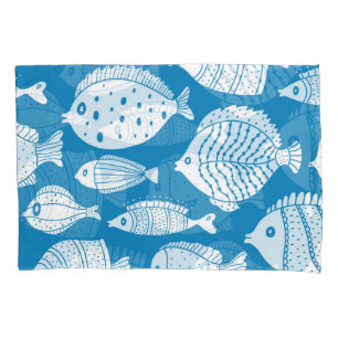 Peixe Vintage: Conjunto de Ilustração Decorativo.