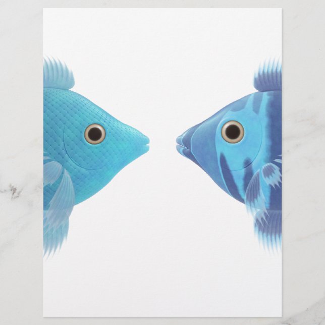 peixes azuis (Frente)