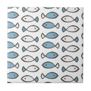 Peixes Azuis Brancos Oceano Amante Animais Marinho