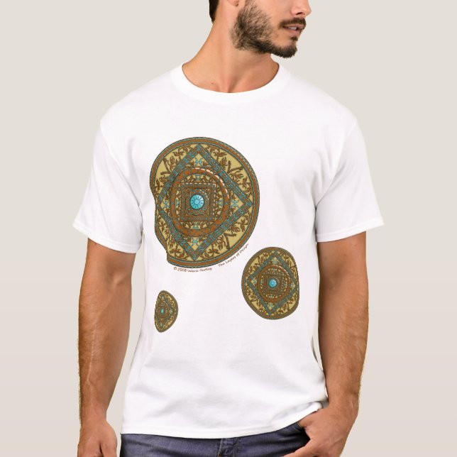 Peixes: Camisa de luz masculina (Frente)