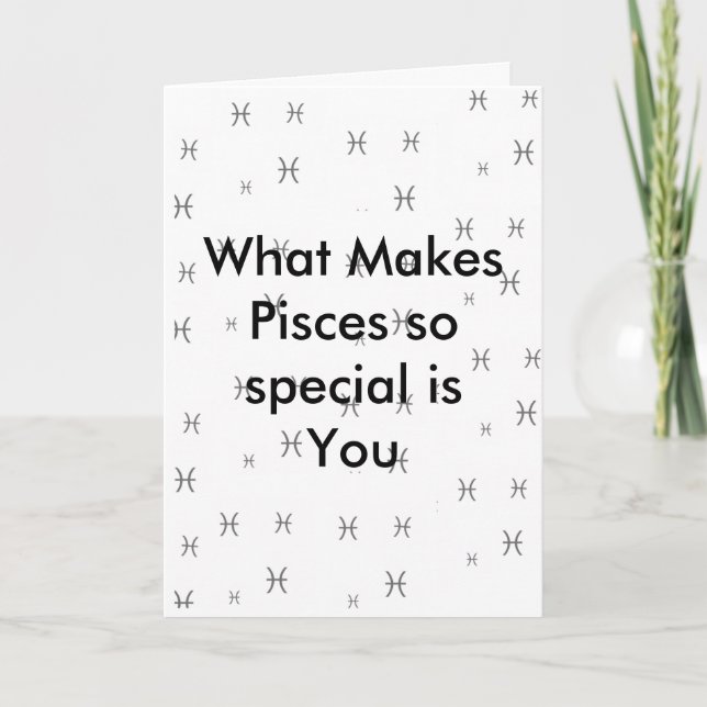 Peixes Cartão de aniversário (Frente)