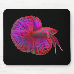 Peixes de combate Siamese Mousepad de Betta