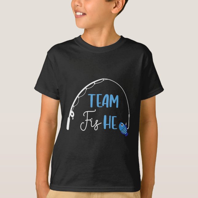 Peixes De Equipe Que Camisa O Gênero De Pesca Ann (Frente)
