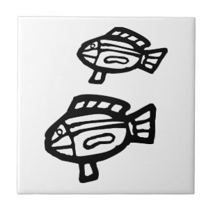Peixes, desenho australiano (aborígene)