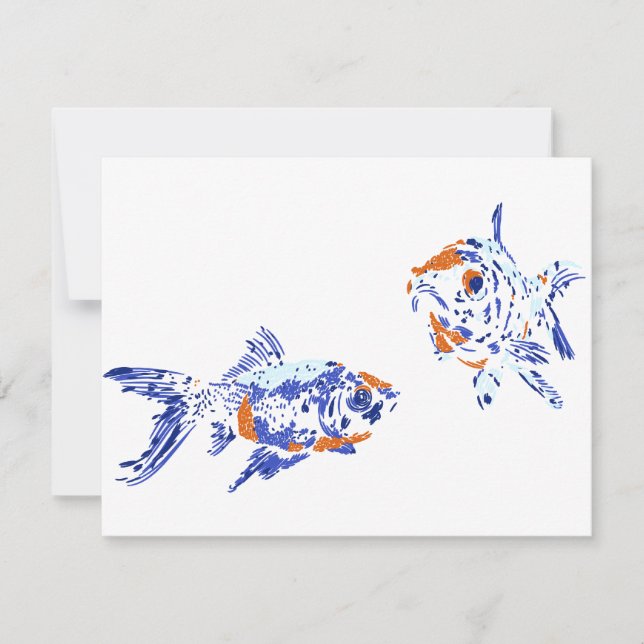 Peixes dourados (Frente)