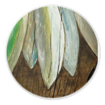 Peixes em madeira lançada costa