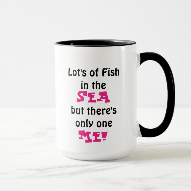 Peixes feitos sob encomenda 341 da caneca da (Direita)