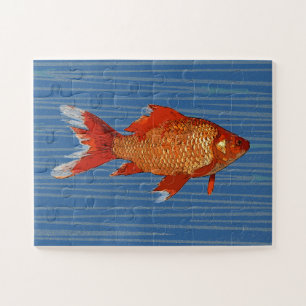 Peixes-Goldfish Young Child Quebra-cabeça