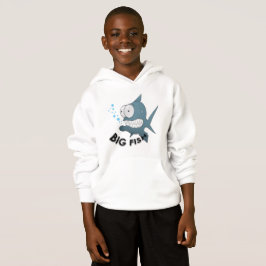 Peixes Grandes - Hoodie Pullover Infantil