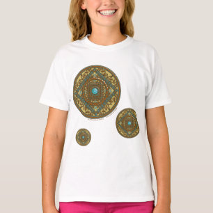 Peixes Mandala Kid e Camisa de Luz do Bebê