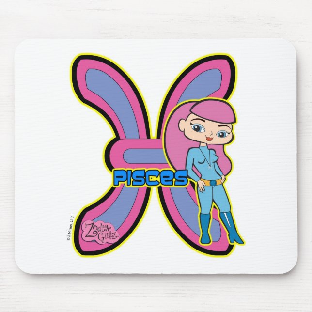 Peixes Mousepad (Frente)