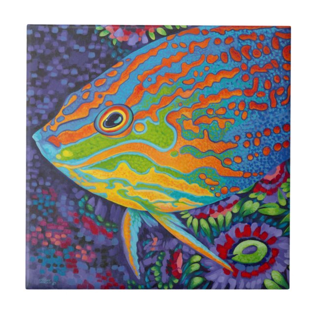 Peixes Tropicais Brilhantes I (Frente)