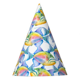 Peixes Tropicais do Chapéu festa de aniversário