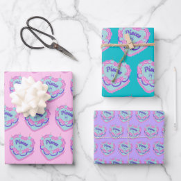 Peixes Zodiac Coquette Heart Cake