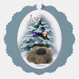 Pekingese Christmas