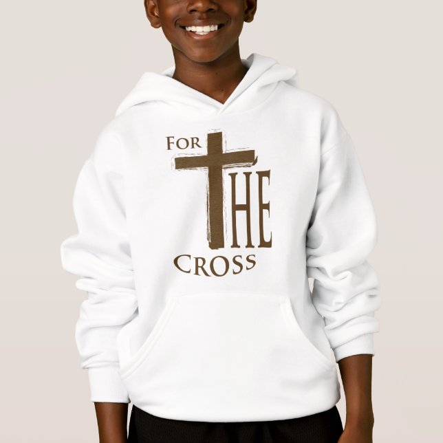 Pela Cruz Christian Faith Hoodie (Frente)