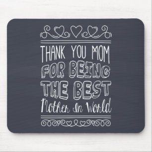 Pela melhor mãe do mundo   Mousepad