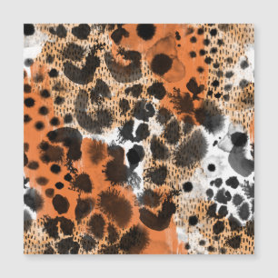 Pele animal: padrão leopardo criativo.
