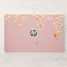 Pele de Laptop HP Elegante rosa estrelado 15t/15z