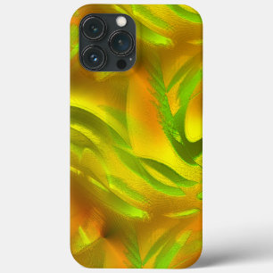 Pele de laranja verde digital com textura grossa a