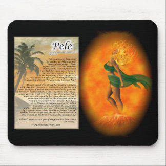 Pele - deusa havaiana do fogo Mousepad