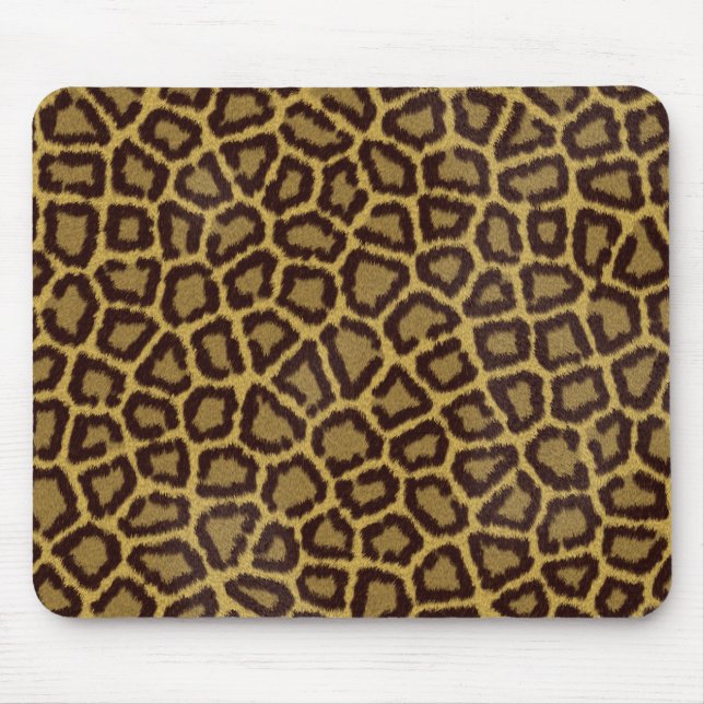 Pele Mousepad do leopardo (Frente)
