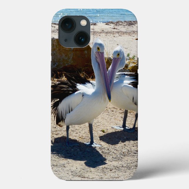 Pelican Love, iPhone 13 Case (Verso)