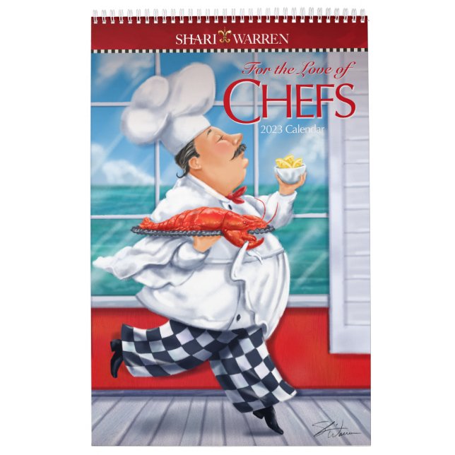 Pelo amor ao calendário CHEFS 2023 (Capa)