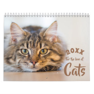 Pelo Amor do Calendário Personalizado de Fotos de
