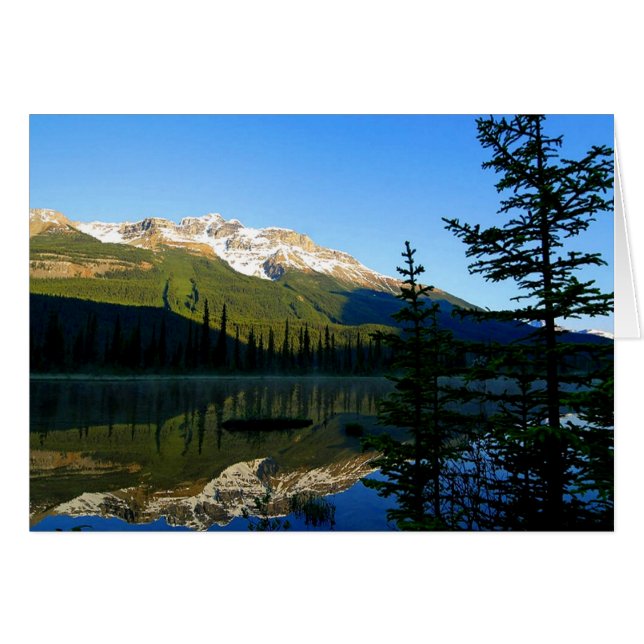 Pelo cartão do lago (Frente Horizontal)