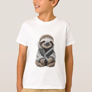 Pelo de Sloth Suéter Fofo Crianças