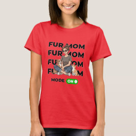 Pelo Modo Mãe Na Camisa T - Pet Aluga Camisa Mãe