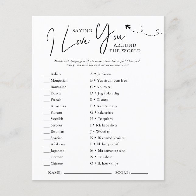 Pelo Mundo | Jogo Chá de panela (Frente)