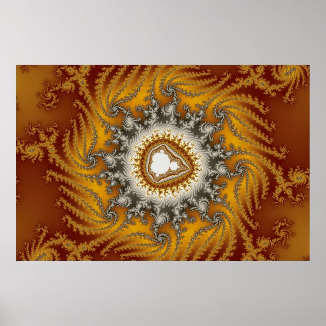 Pelo - Poster Fractal (Frente)