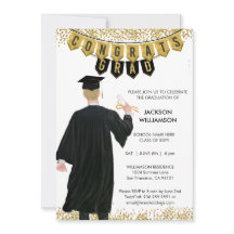 Pêlos Lourados Masculinos com Convite Único para F