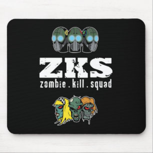 Pelotão Mousepad do matar do zombi