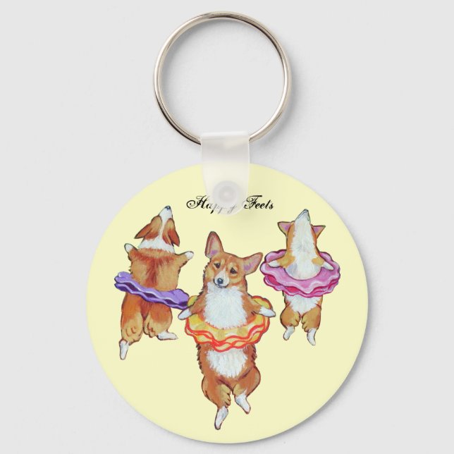 Pembroke Welsh Corgi Chaveiro (Frente)