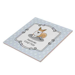 Pembroke Welsh Corgi Mãe (vermelha 1) Cachorro Mãe
