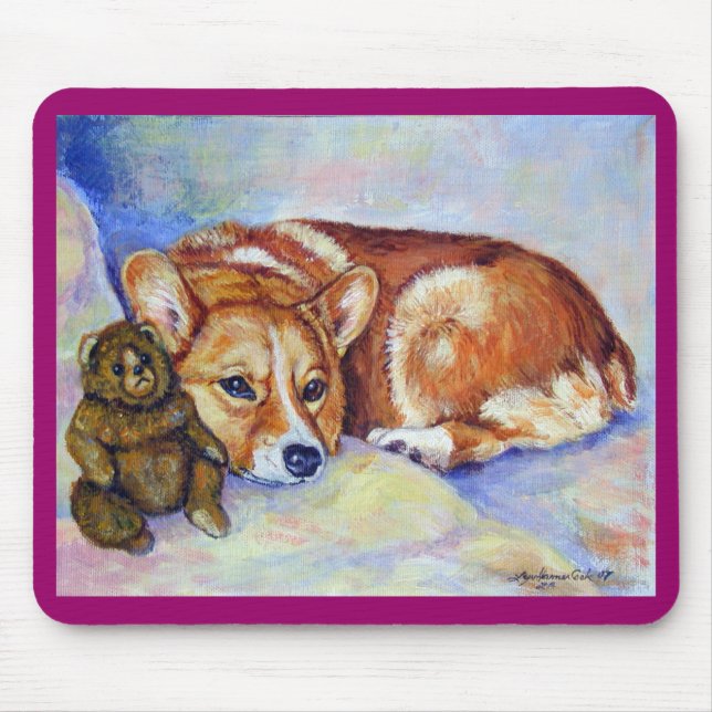 Pembroke Welsh Corgi Mousepad (Frente)