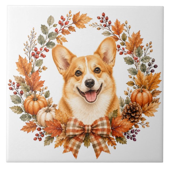 Pembroke Welsh Corgi Outono (Frente)