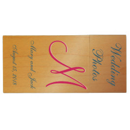 Pen Drive 3d Monograma Citrina