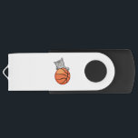 Pen Drive Cat with Basketball<br><div class="desc">This design is the perfect gift for a birthday, Christmas and other celebrations. It is suitable for women, men and kids.</div>