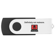 Com Certeza, não é um drive Flash malware