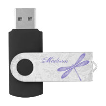 Dragonfly Roxo Personaliza o drive Flash USB
