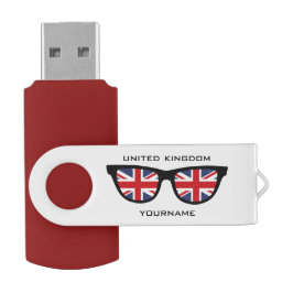 Pen Drive Drives USB personalizados do British Shades