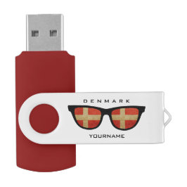 Pen Drive Drives USB personalizados do Danish Shades